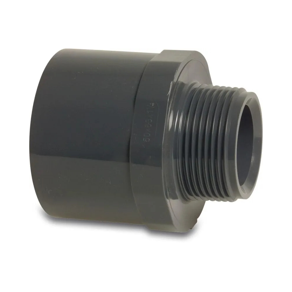 Profec Übergangsnippel PVC-U 20/25 mm x 1/2" Klebe