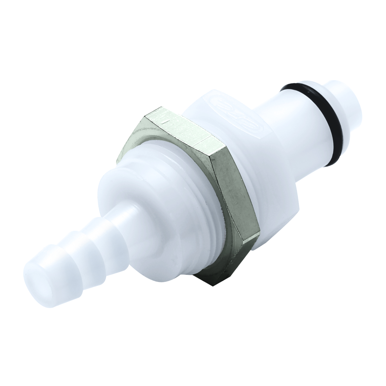 Schnellverschlussstecker mit Absperrung