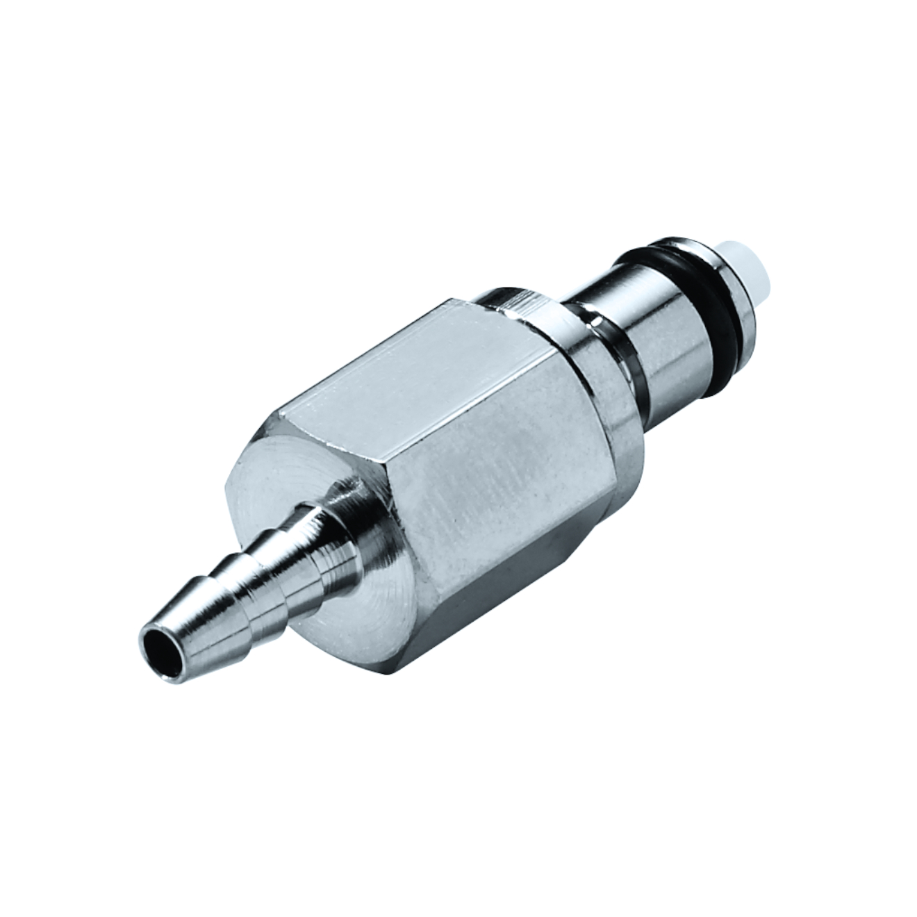 Schnellverschlussstecker mit Absperrung