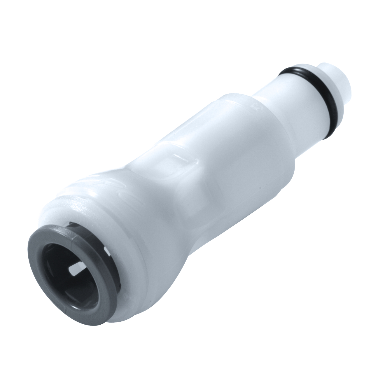 Schnellverschlussstecker mit Absperrung