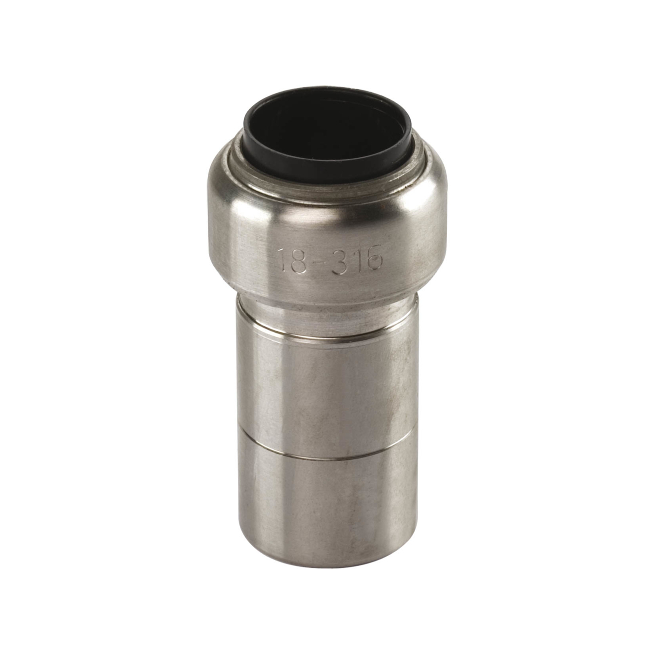 TECTITE Reduziernippel 18 x 15mm IA Edelstahl