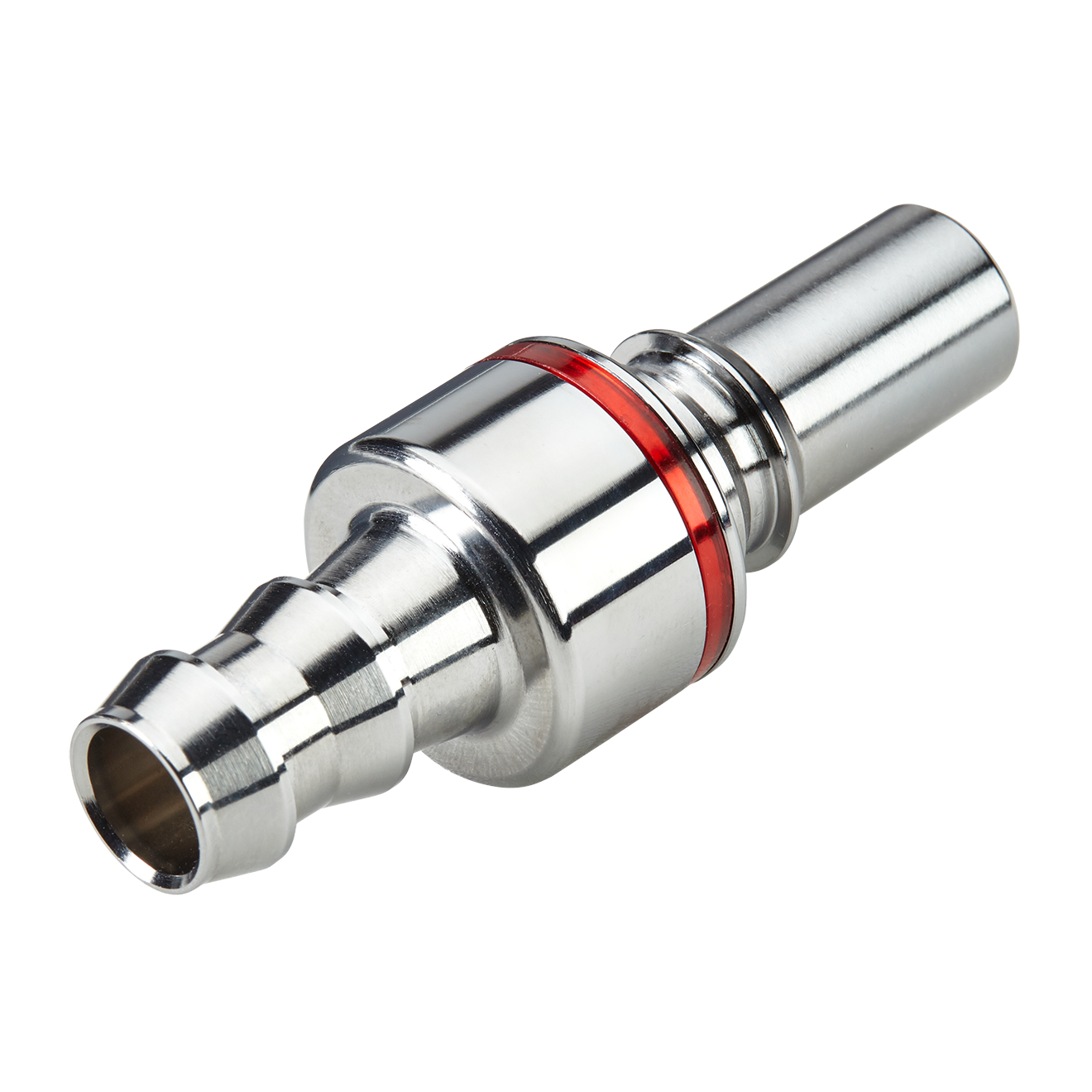 Schnellverschlussstecker mit Absperrung