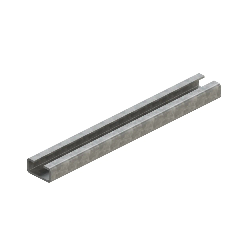 Tragschiene 11mm x 1m, Stahl verzinkt Cr(VI)-frei