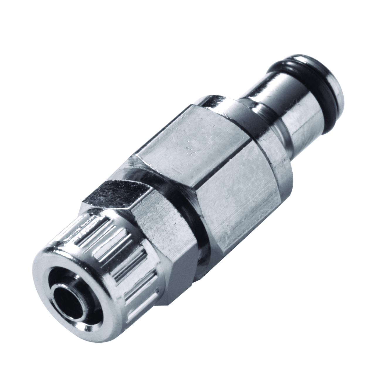 Schnellverschlussstecker mit Absperrung