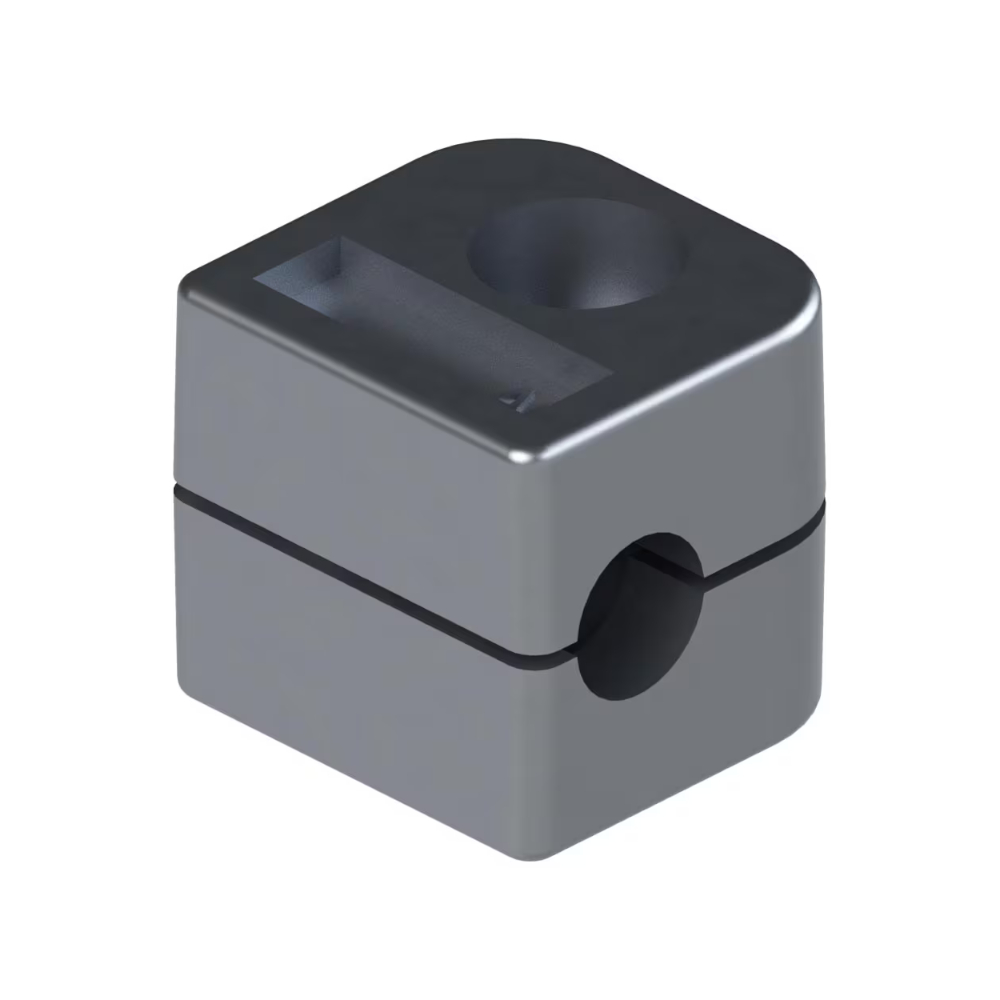 Rohrschelle RAA DIN 3015-1 Aluminium