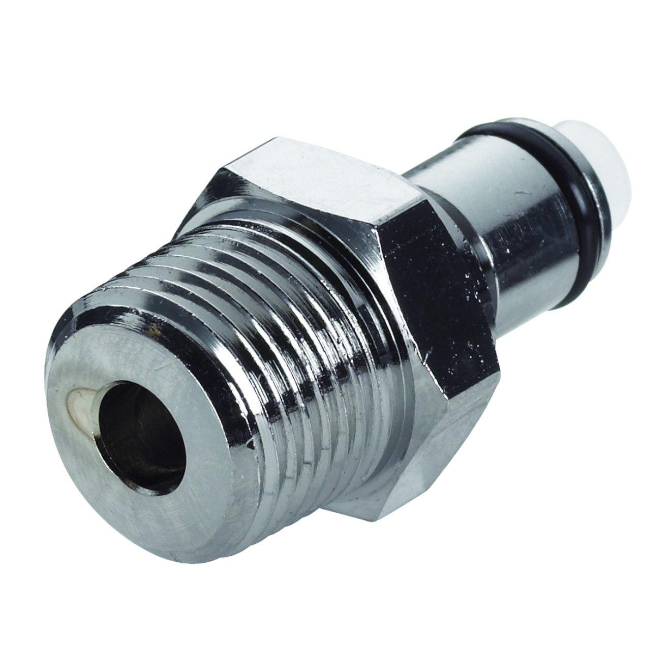 Schnellverschlussstecker mit Absperrung
