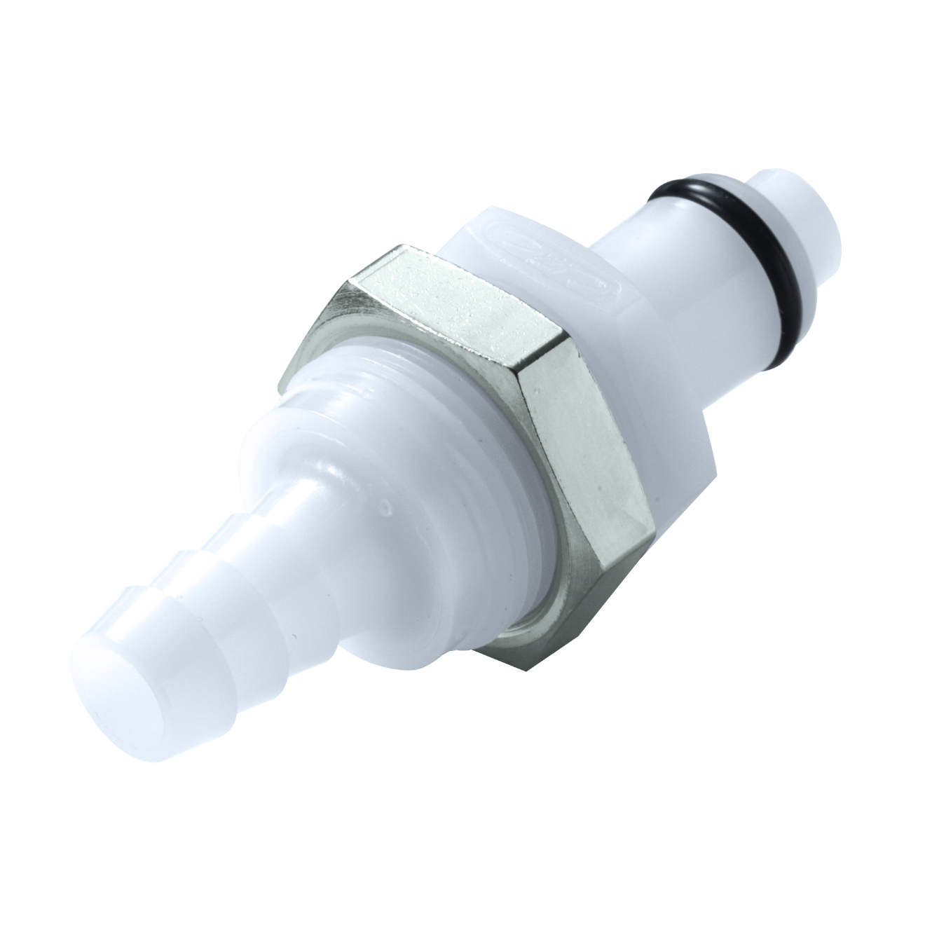 Schnellverschlussstecker mit Absperrung