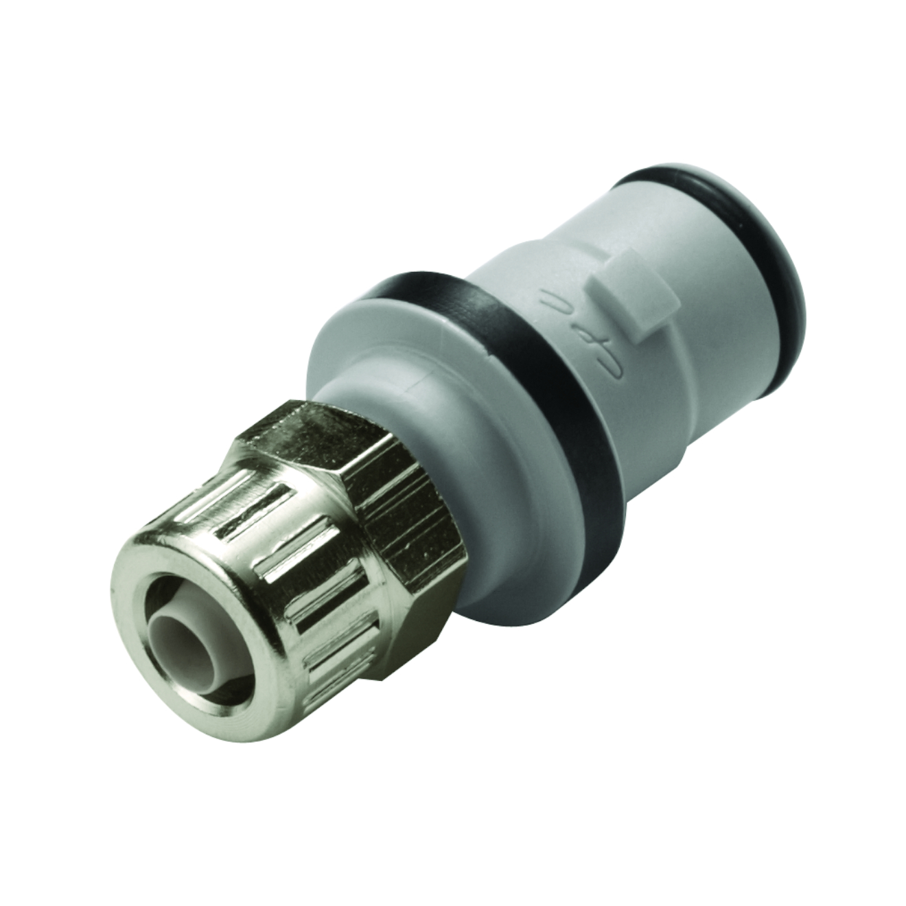 Schnellverschlussstecker mit Absperrung