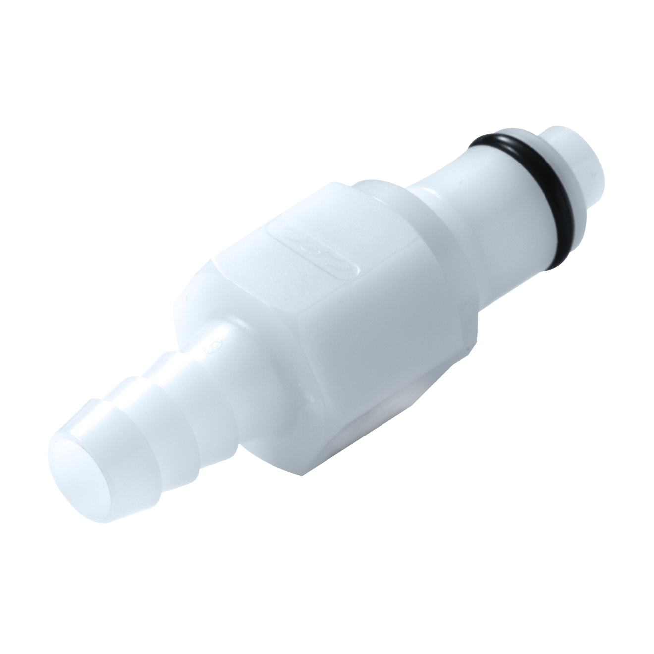 Schnellverschlussstecker mit Absperrung