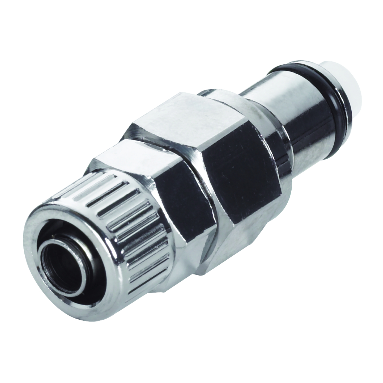 Schnellverschlussstecker mit Absperrung