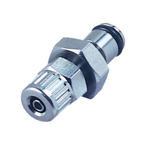 Schnellverschlussstecker mit Absperrung