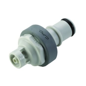 Schnellverschlussstecker mit Absperrung
