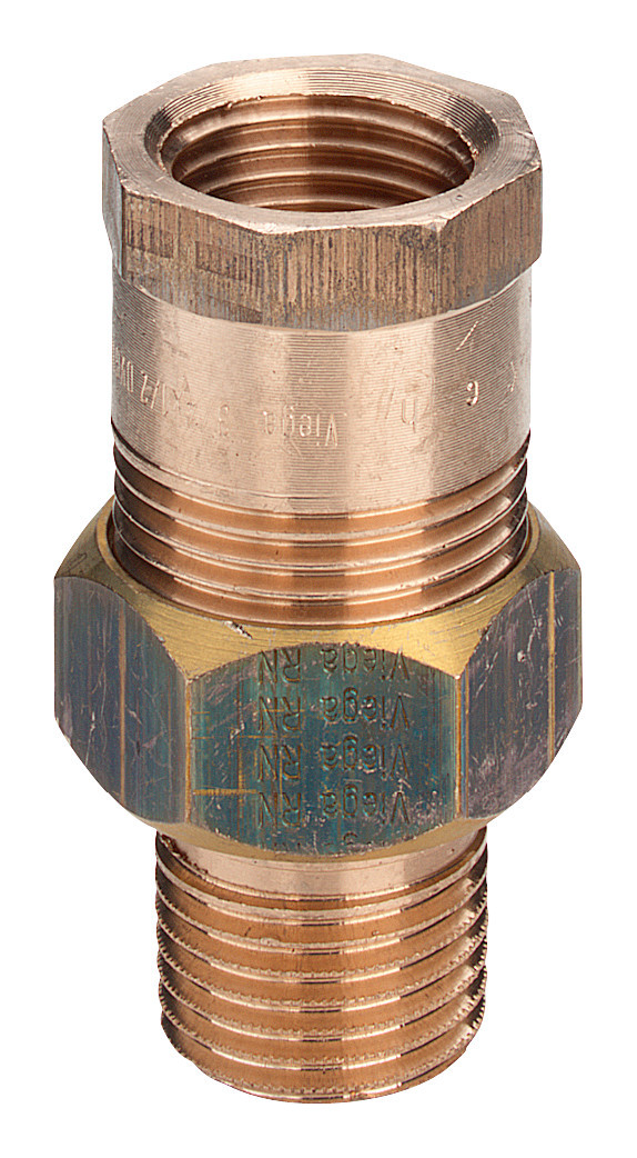 Verschraubung 3/4“ IG x 3/4" AG Rotguss