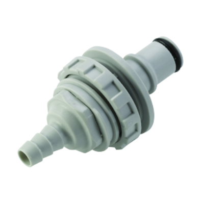 Schnellverschlussstecker mit Absperrung