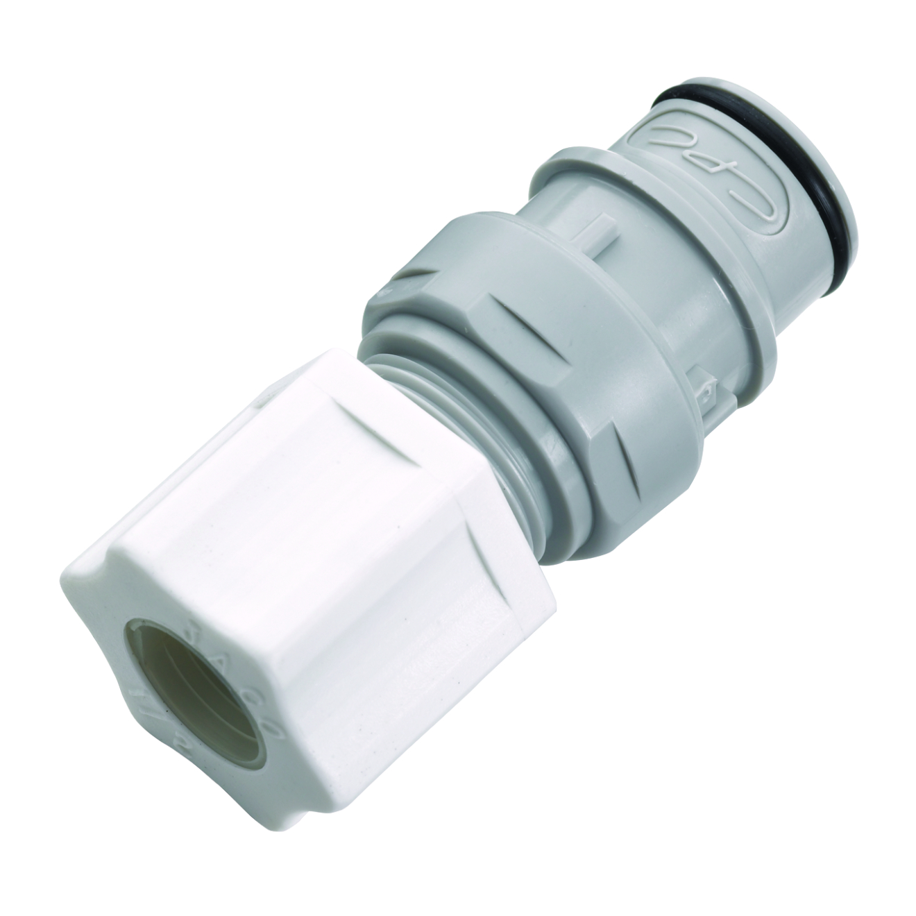 Schnellverschlussstecker mit Absperrung
