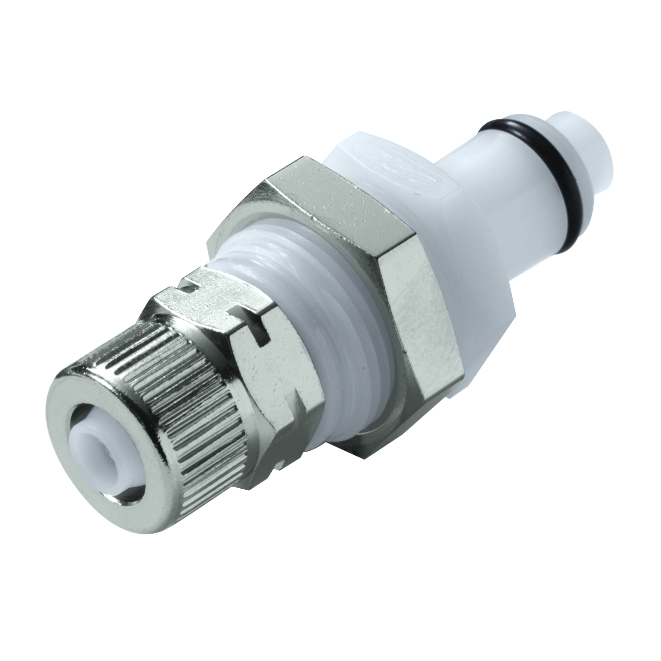 Schnellverschlussstecker mit Absperrung