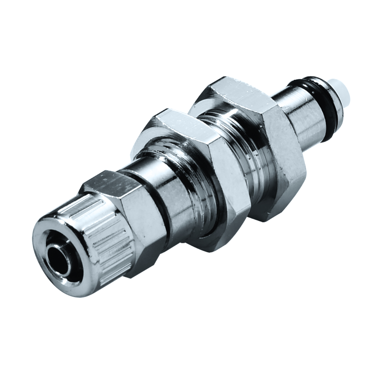 Schnellverschlussstecker mit Absperrung
