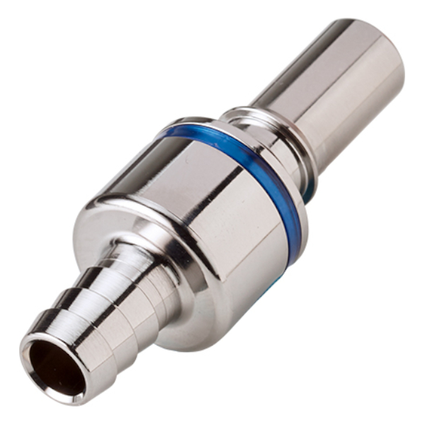 Schnellverschlussstecker mit Absperrung