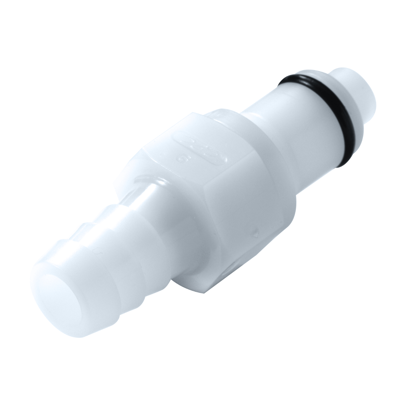 Schnellverschlussstecker mit Absperrung