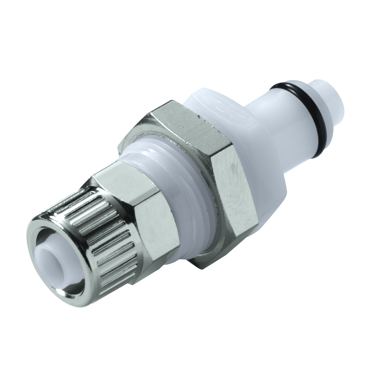 Schnellverschlussstecker mit Absperrung