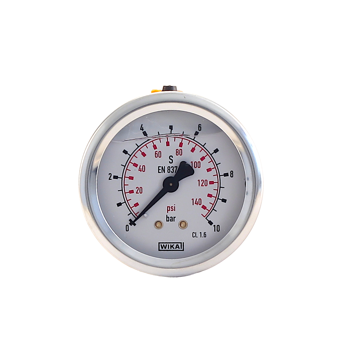 WIKA Glycerin-Manometer RA 1/4' 63mm -1 – 0bar