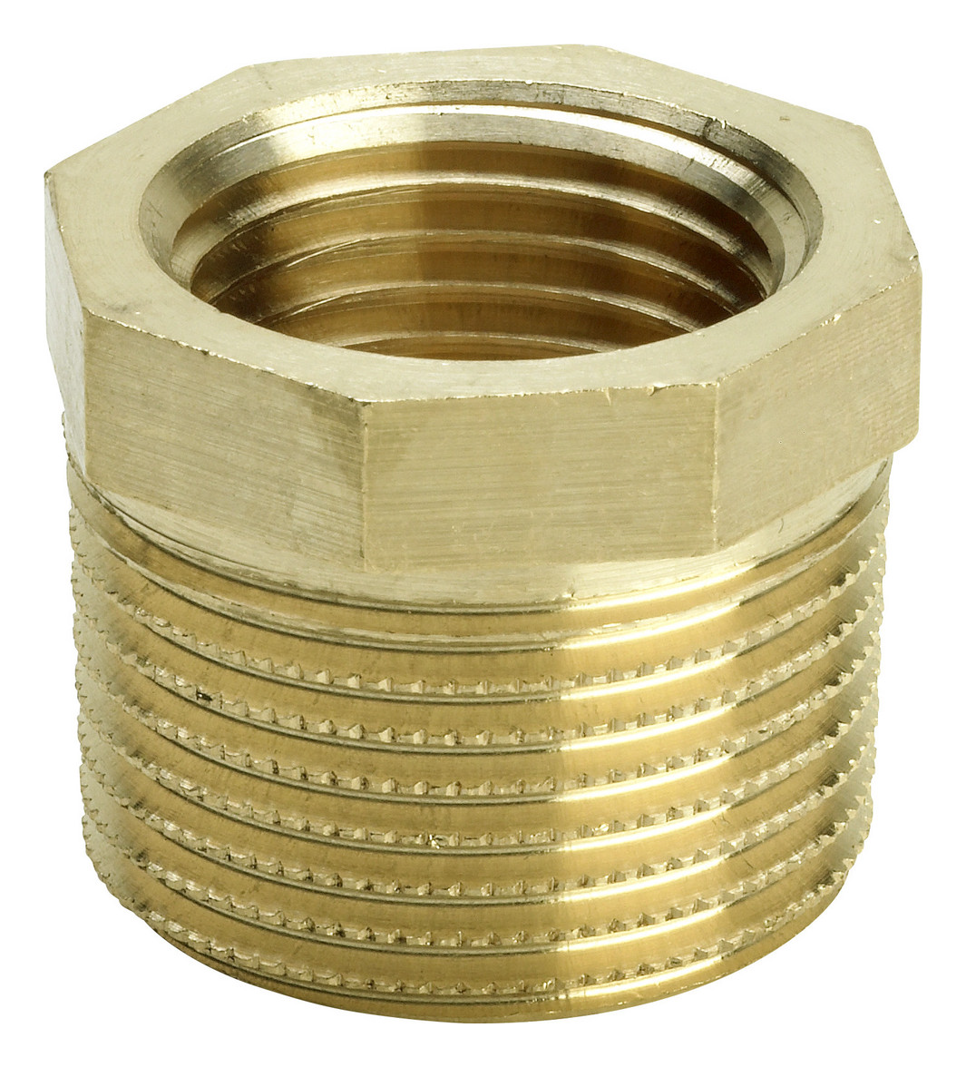 Reduziernippel bds. 1" x 3/4" AG Rotguss