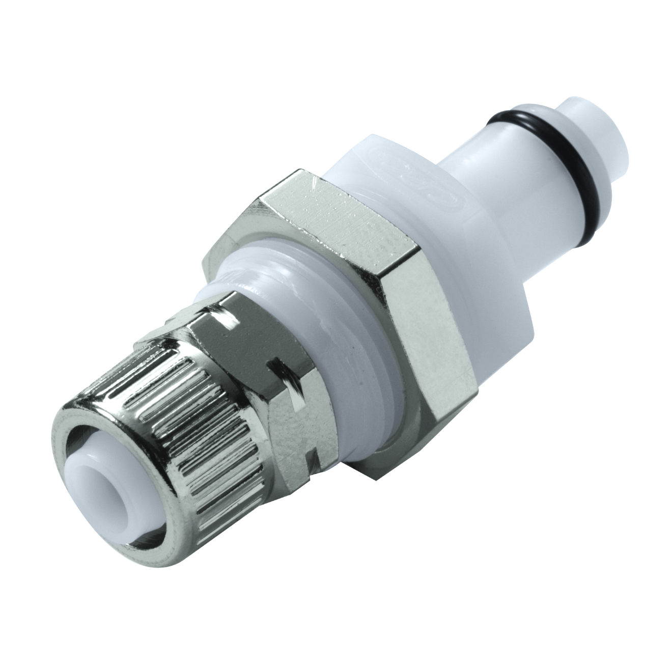 Schnellverschlussstecker mit Absperrung