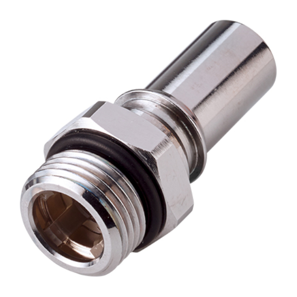 Schnellverschlussstecker mit Absperrung