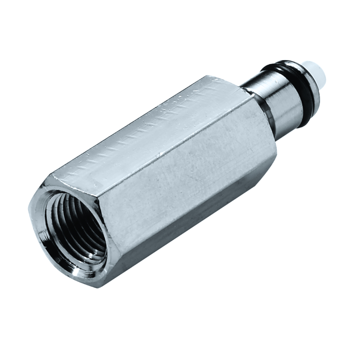 Schnellverschlussstecker mit Absperrung