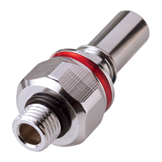 Schnellverschlussstecker mit Absperrung