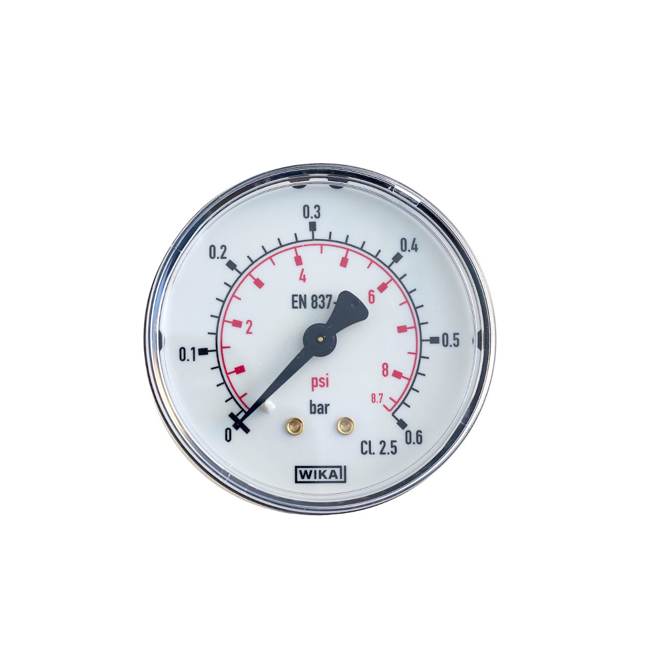 WIKA Manometer RA 1/4' 63mm -1 – 0bar