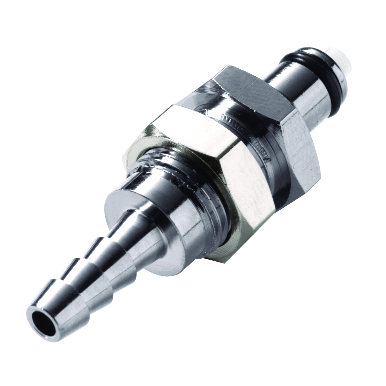 Schnellverschlussstecker mit Absperrung