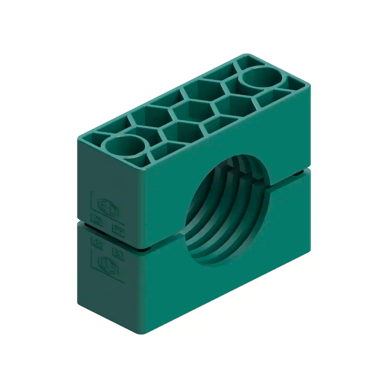 Rohrschelle RCP DIN 3015-2 Polypropylen