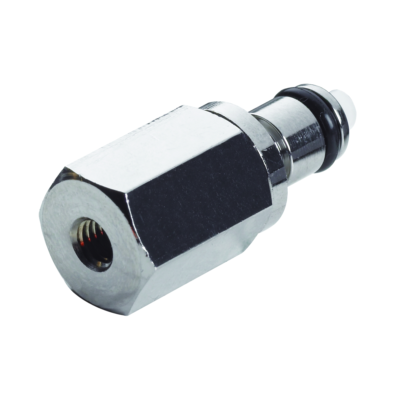 Schnellverschlussstecker mit Absperrung