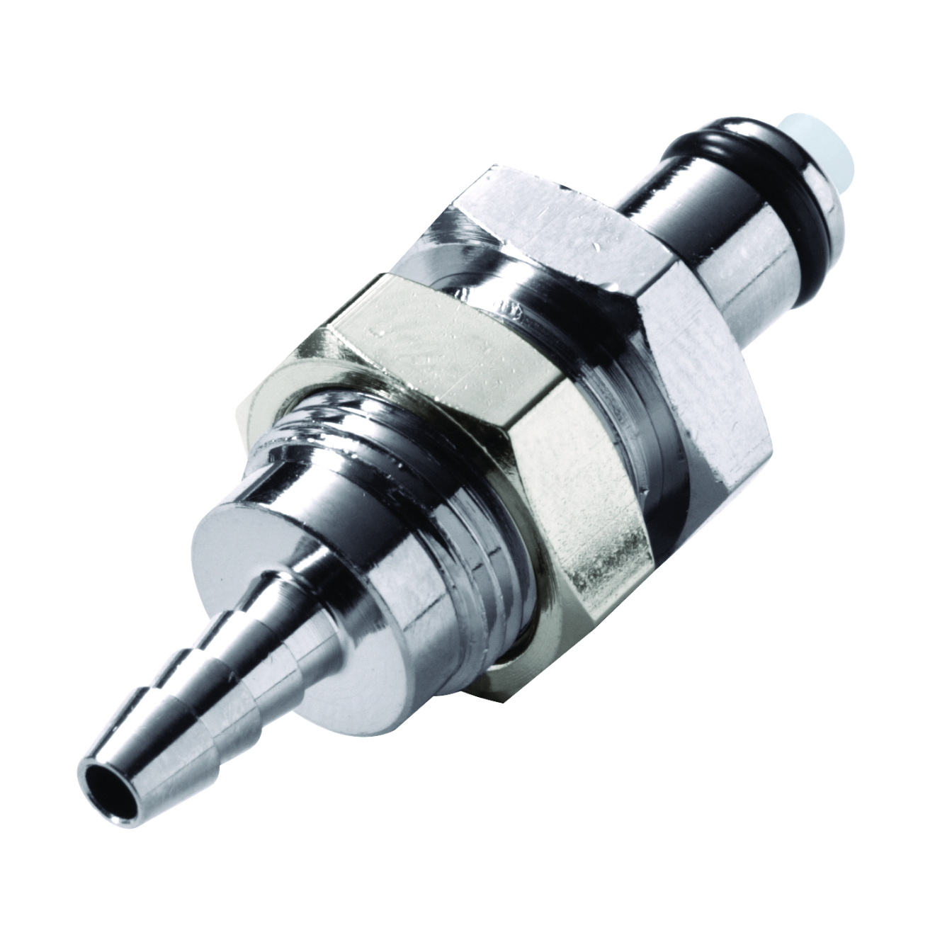 Schnellverschlussstecker mit Absperrung