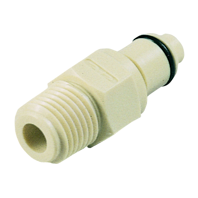 Schnellverschlussstecker mit Absperrung