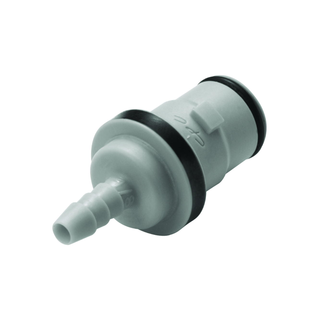 Schnellverschlussstecker mit Absperrung