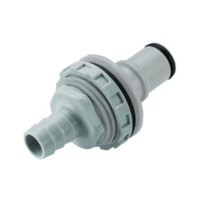 Schnellverschlussstecker mit Absperrung