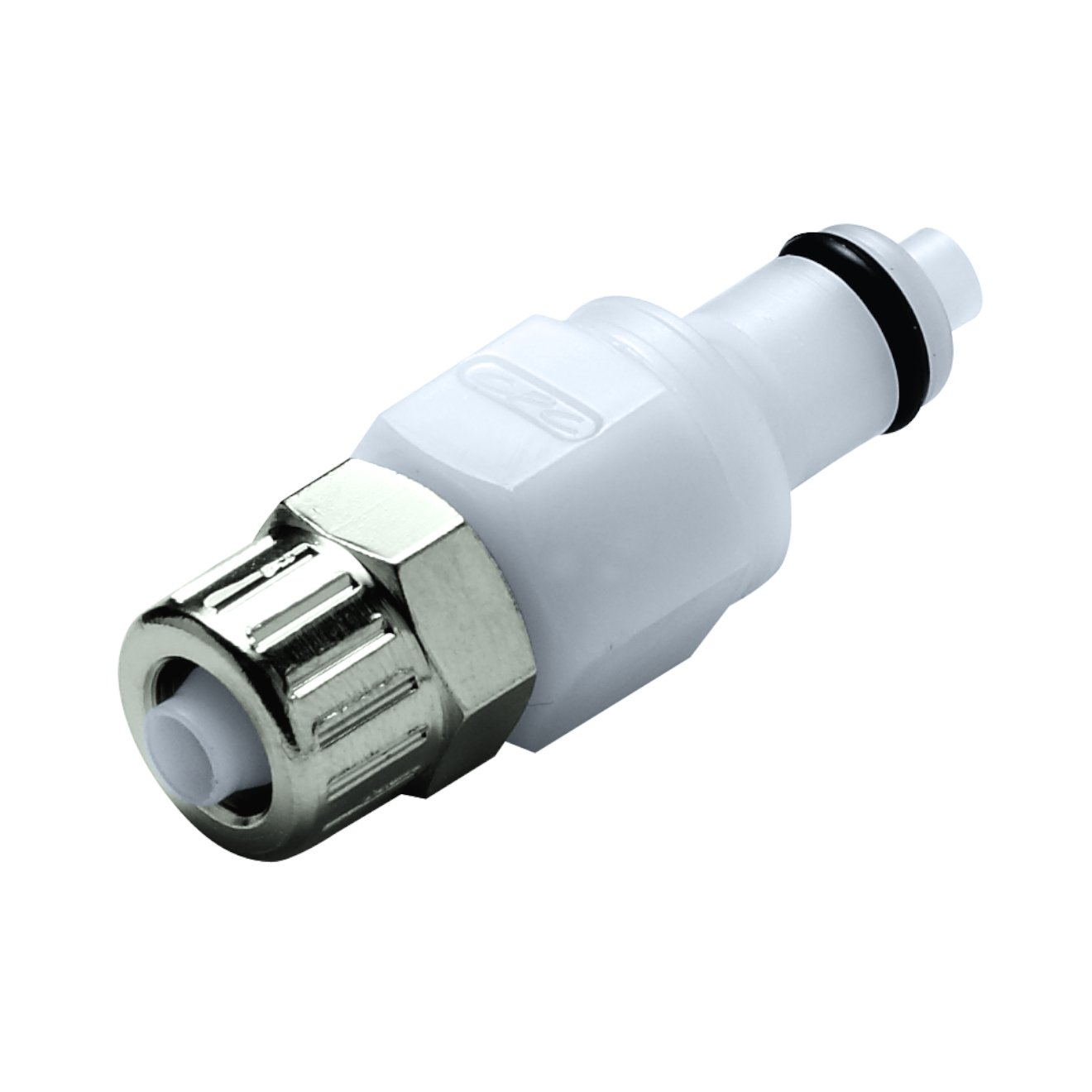 Schnellverschlussstecker mit Absperrung