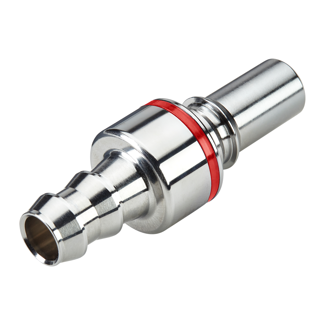 Schnellverschlussstecker mit Absperrung