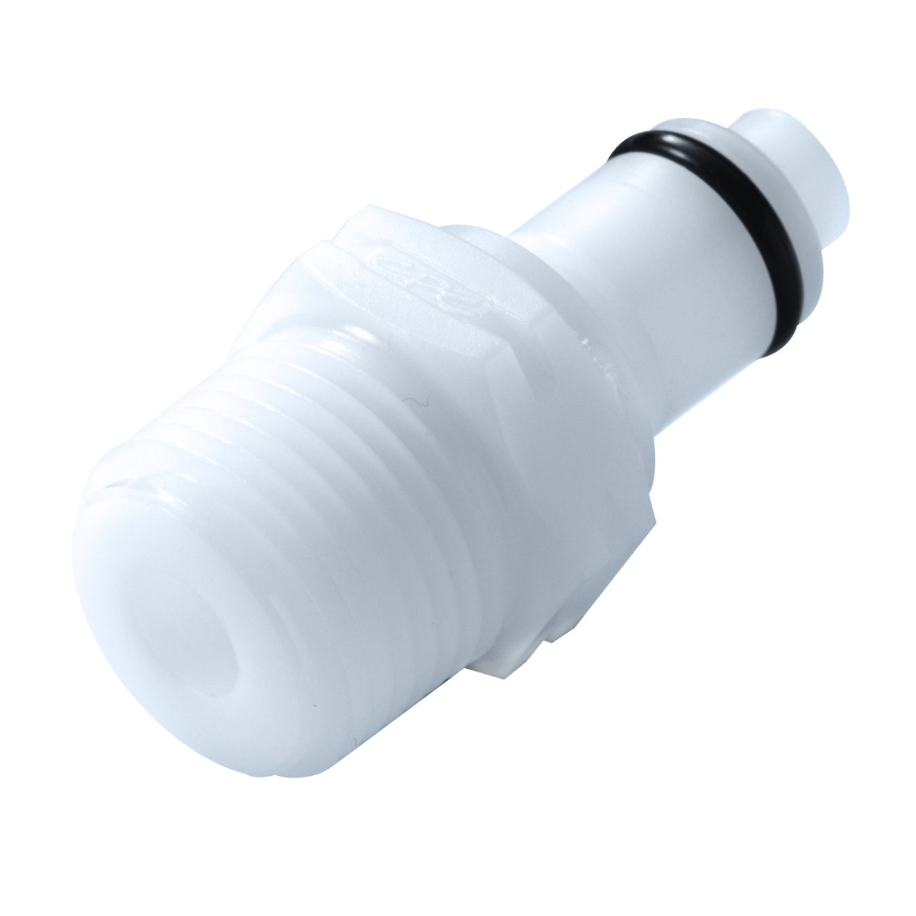 Schnellverschlussstecker mit Absperrung