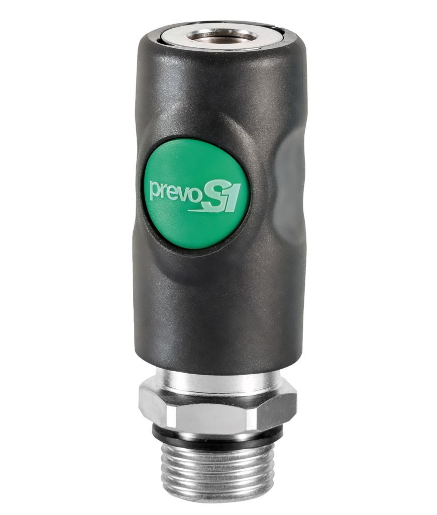 Druckluft-Sicherheitskupplung 1/2" AG