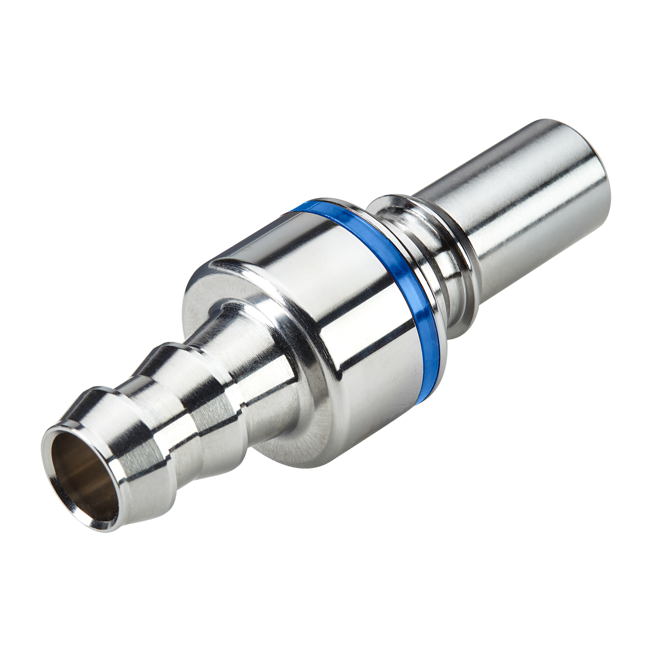 Schnellverschlussstecker mit Absperrung